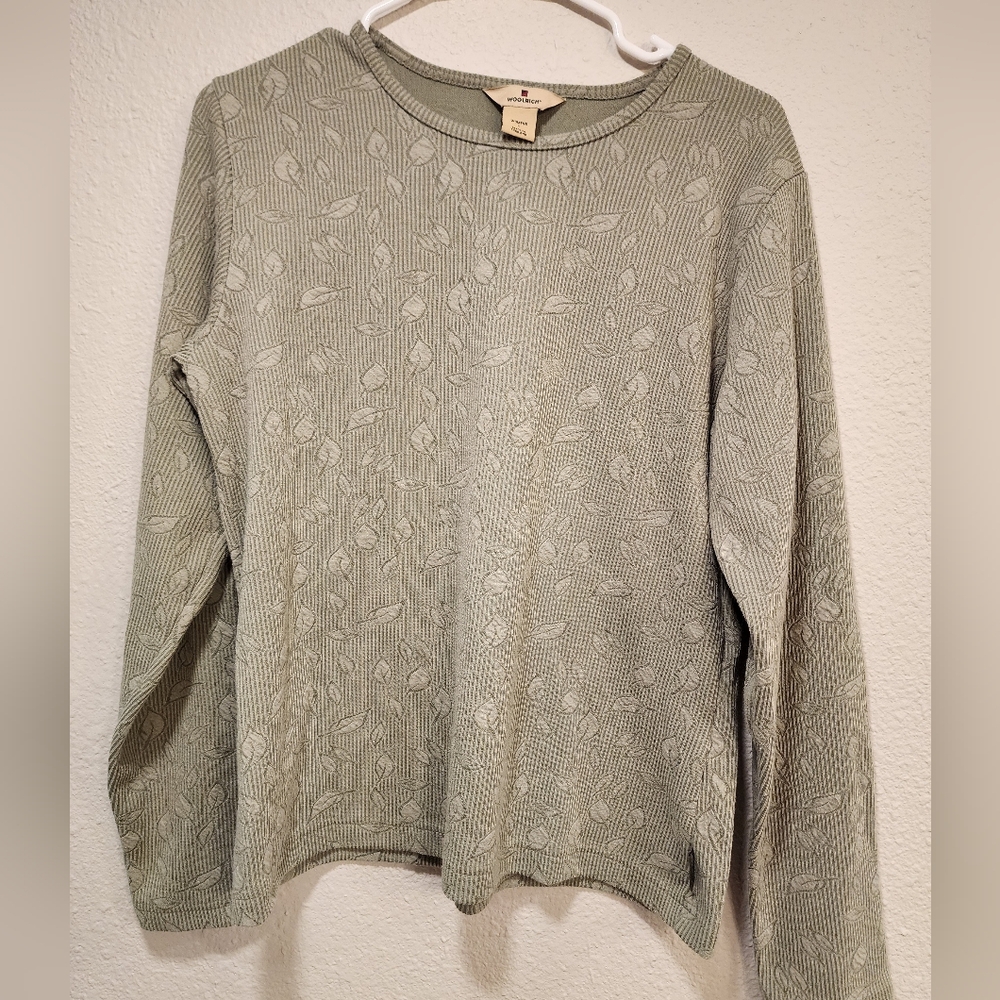 Woolrich Gray Textured Sweater